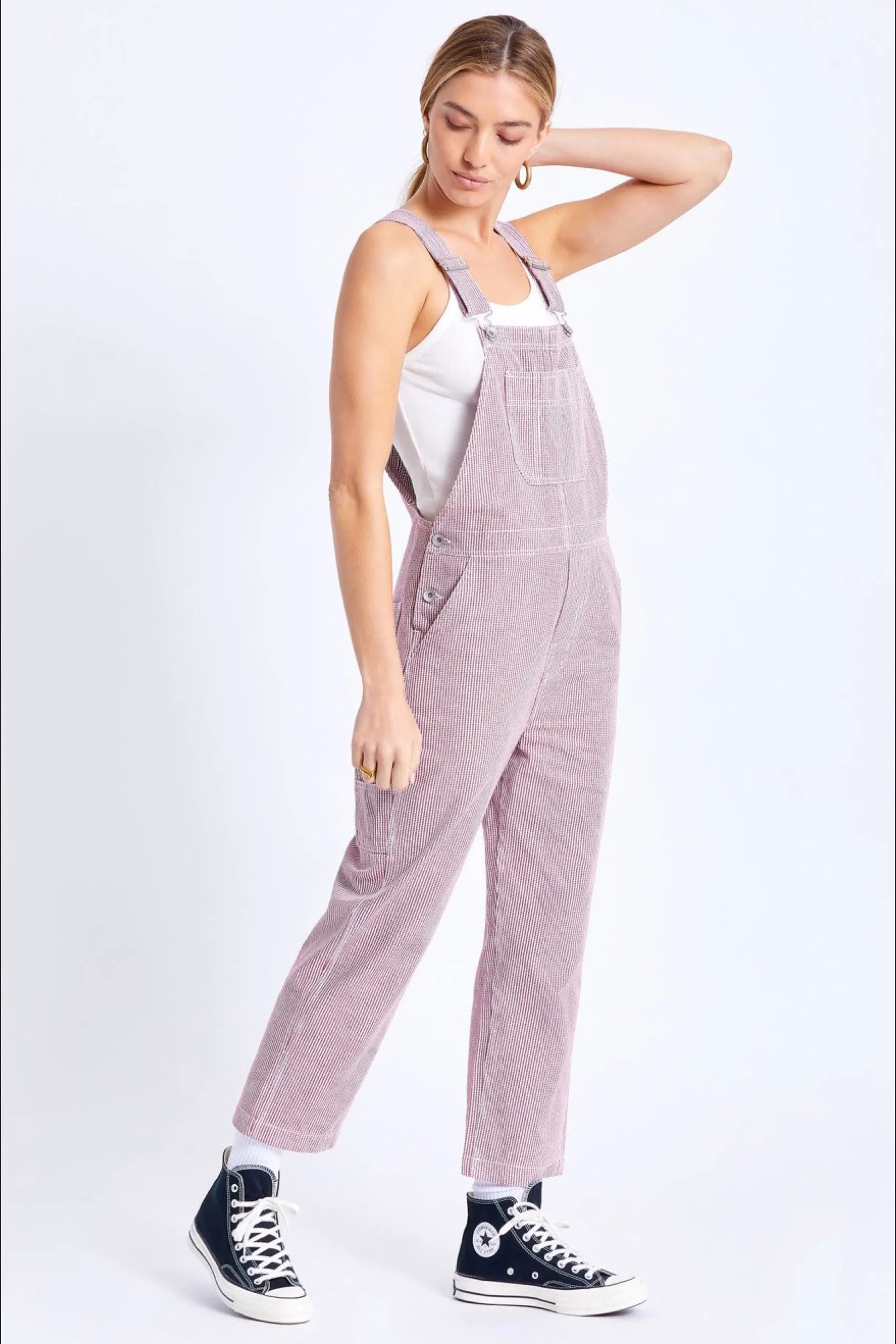 Cowhide Christina Overall