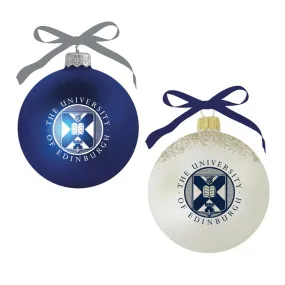 Crest Bauble Decoration