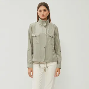 Cropped Utility Jacket