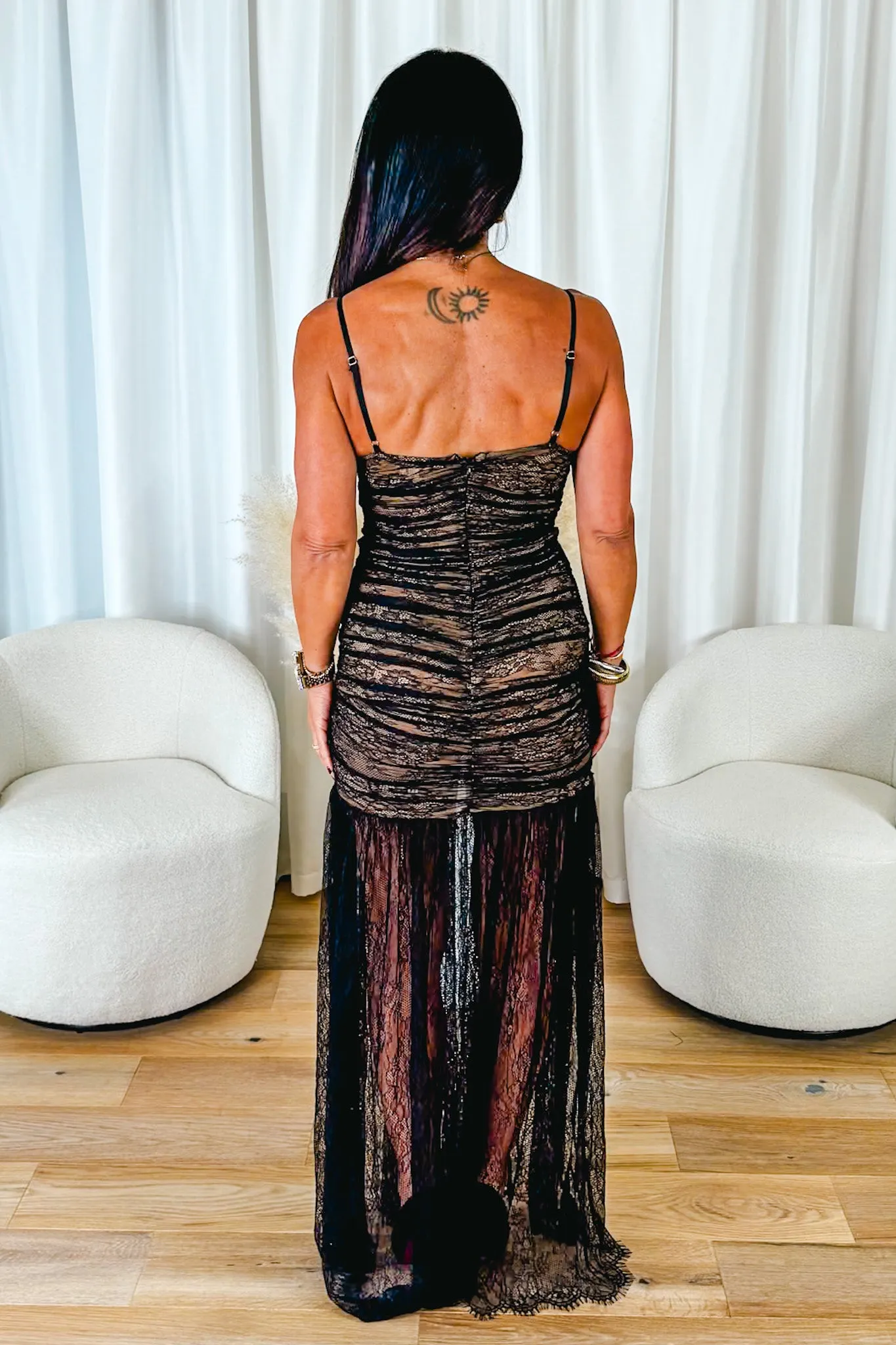 Dina Lace Maxi Dress