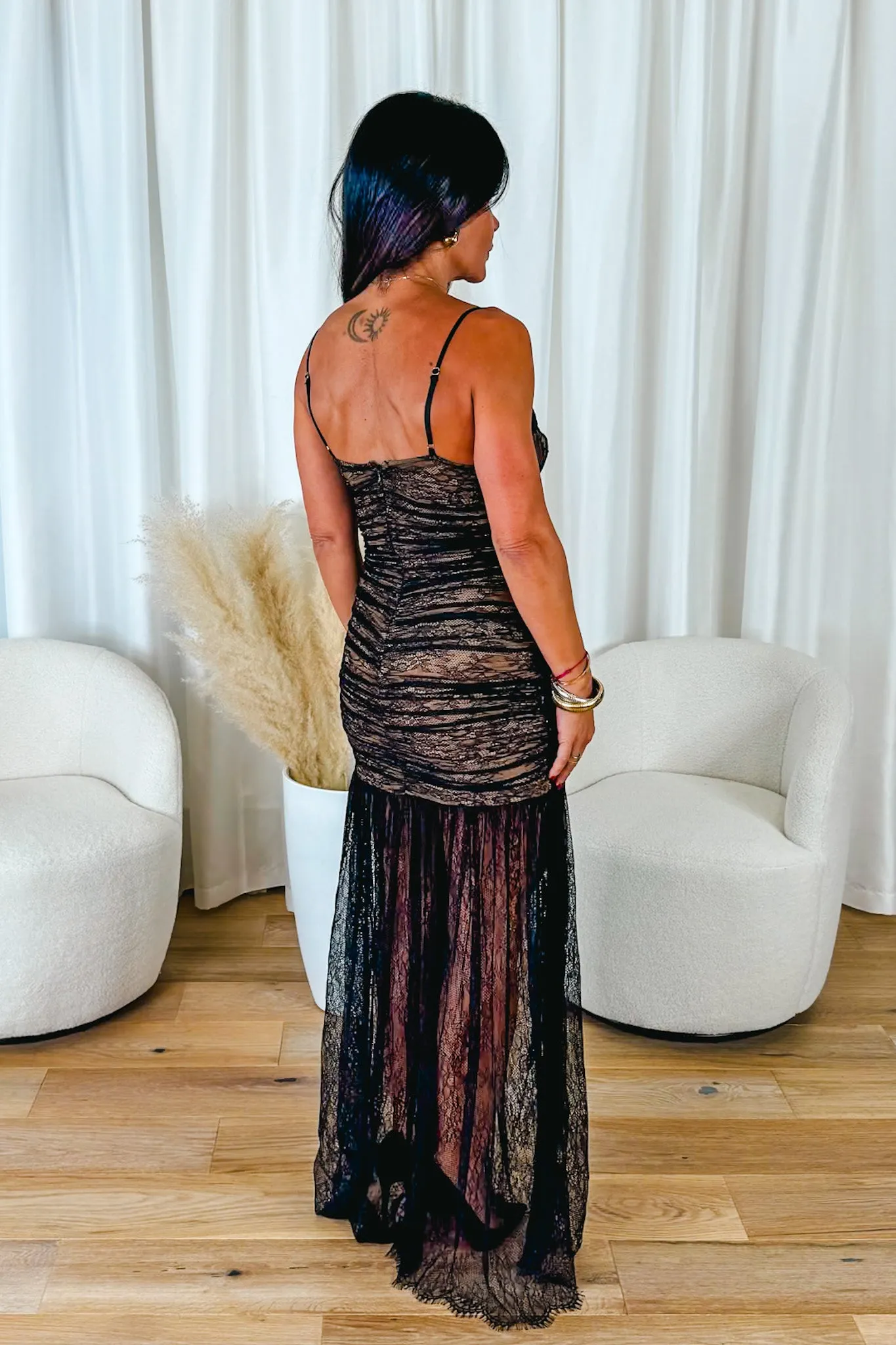 Dina Lace Maxi Dress