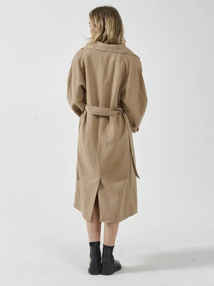 Discovery Trench Coat - Faded Khaki