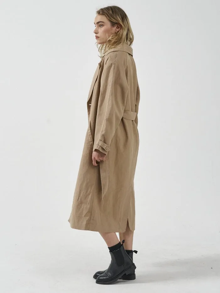 Discovery Trench Coat - Faded Khaki