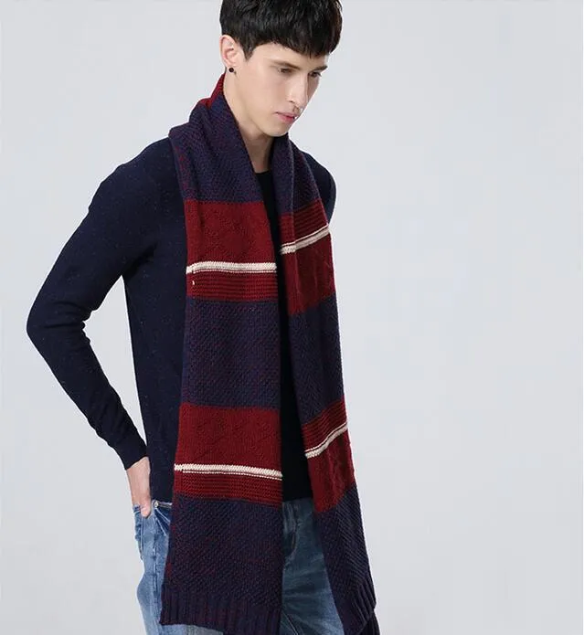 DOTAIN  WY03 Plaid Scarf for Men