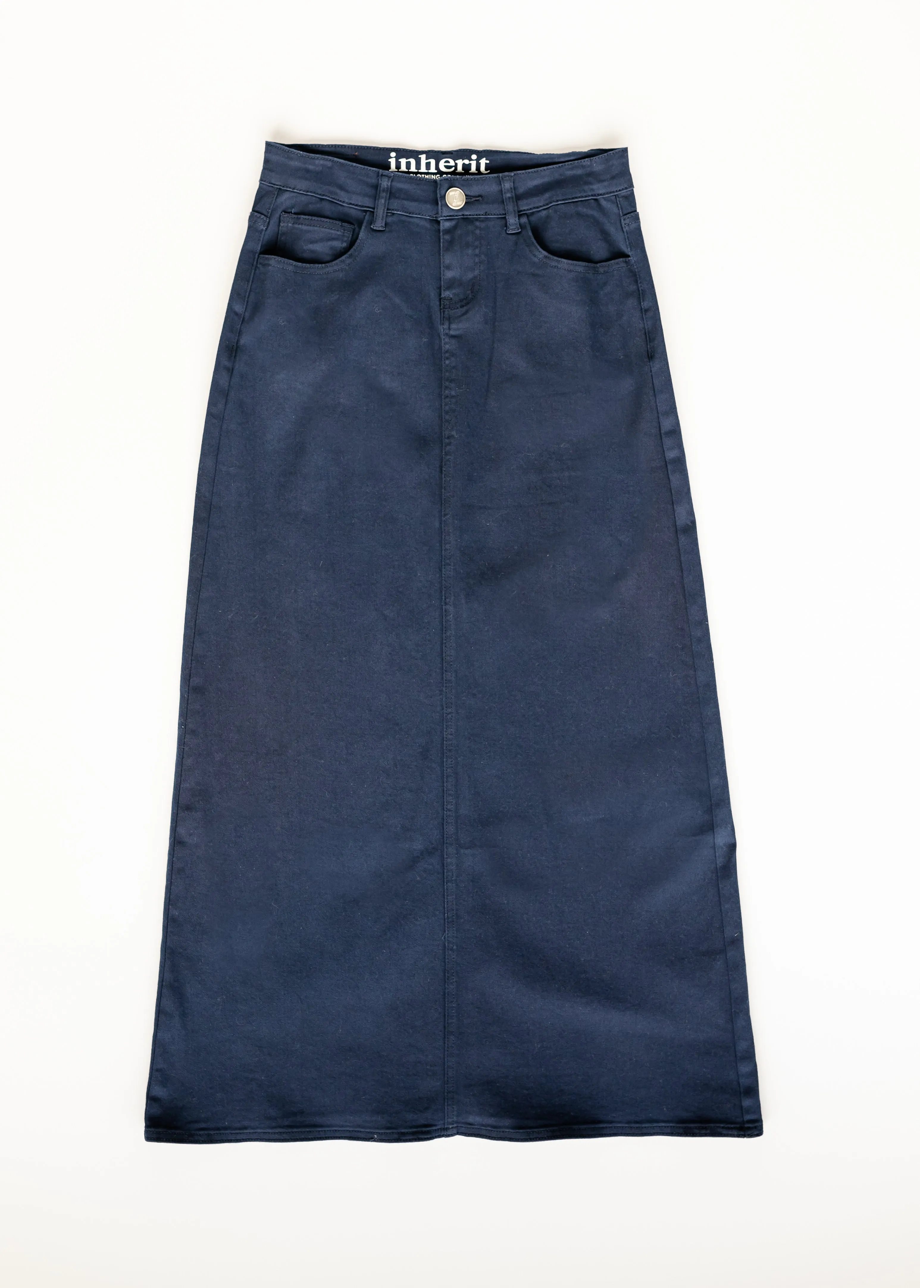 Faith Long Denim Maxi Skirt - FINAL SALE