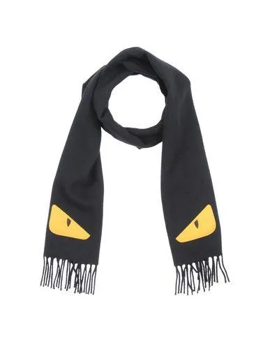 Fendi Man Scarf Black -- --