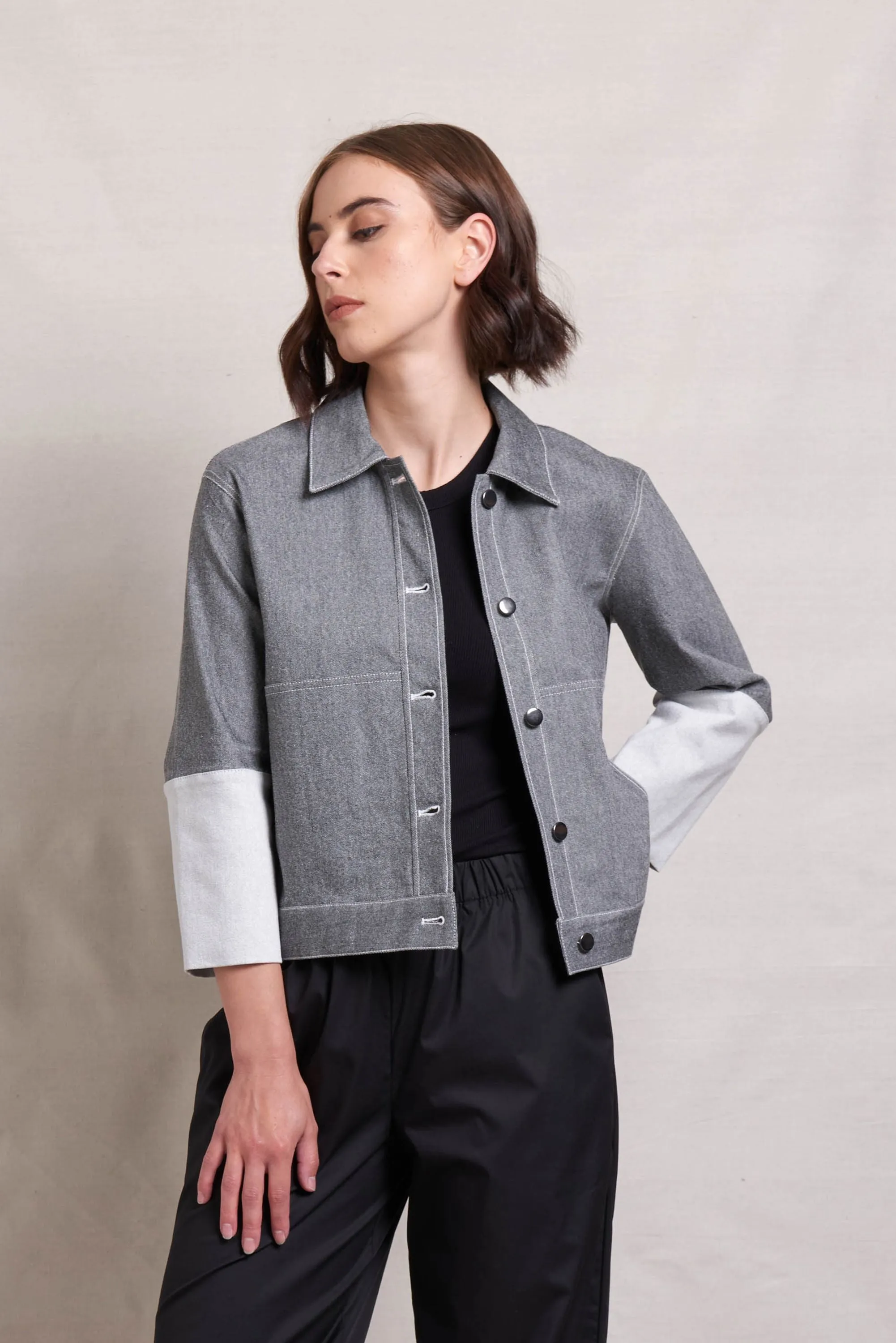 Flip Side Jacket - Chalk