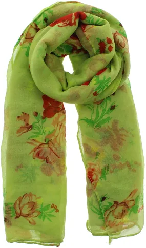 Floral Print Scarf