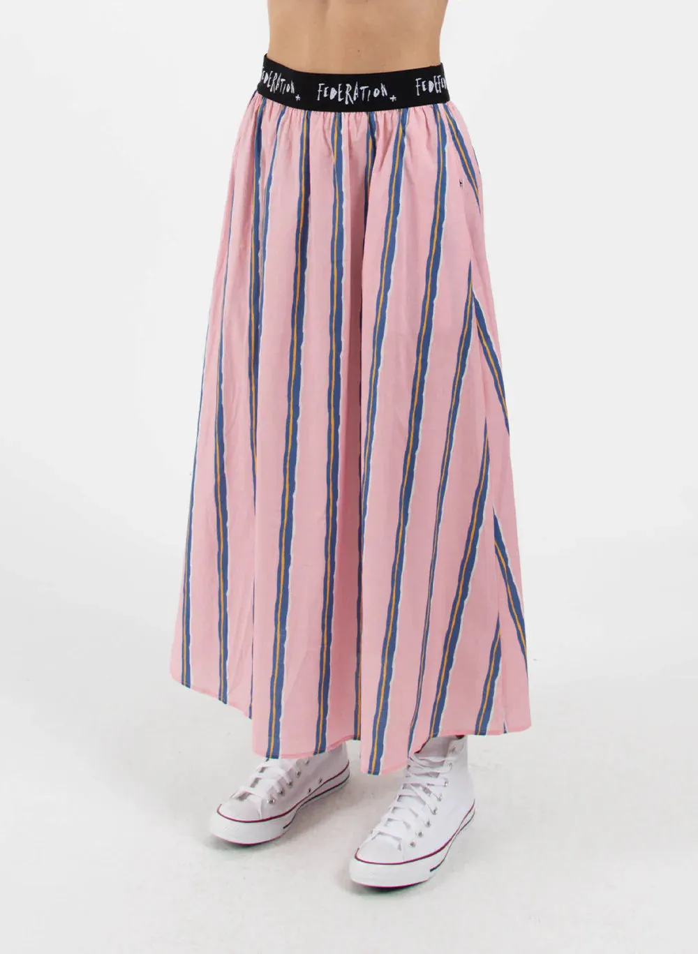 Florence Maxi Skirt - Pink