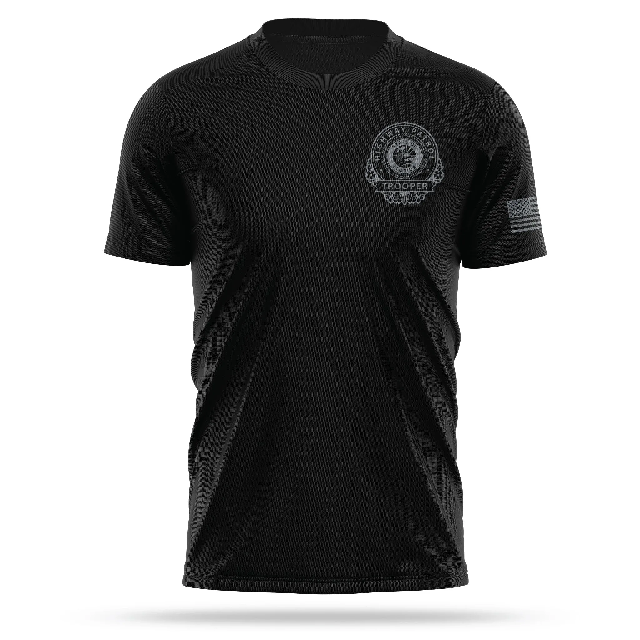 [FLORIDA HIGHWAY PATROL] Utility Short Sleeve [BLK]