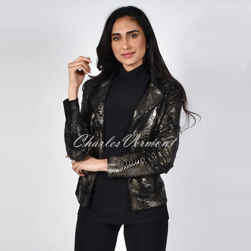 Frank Lyman Snakeskin Jacket – Style 214458