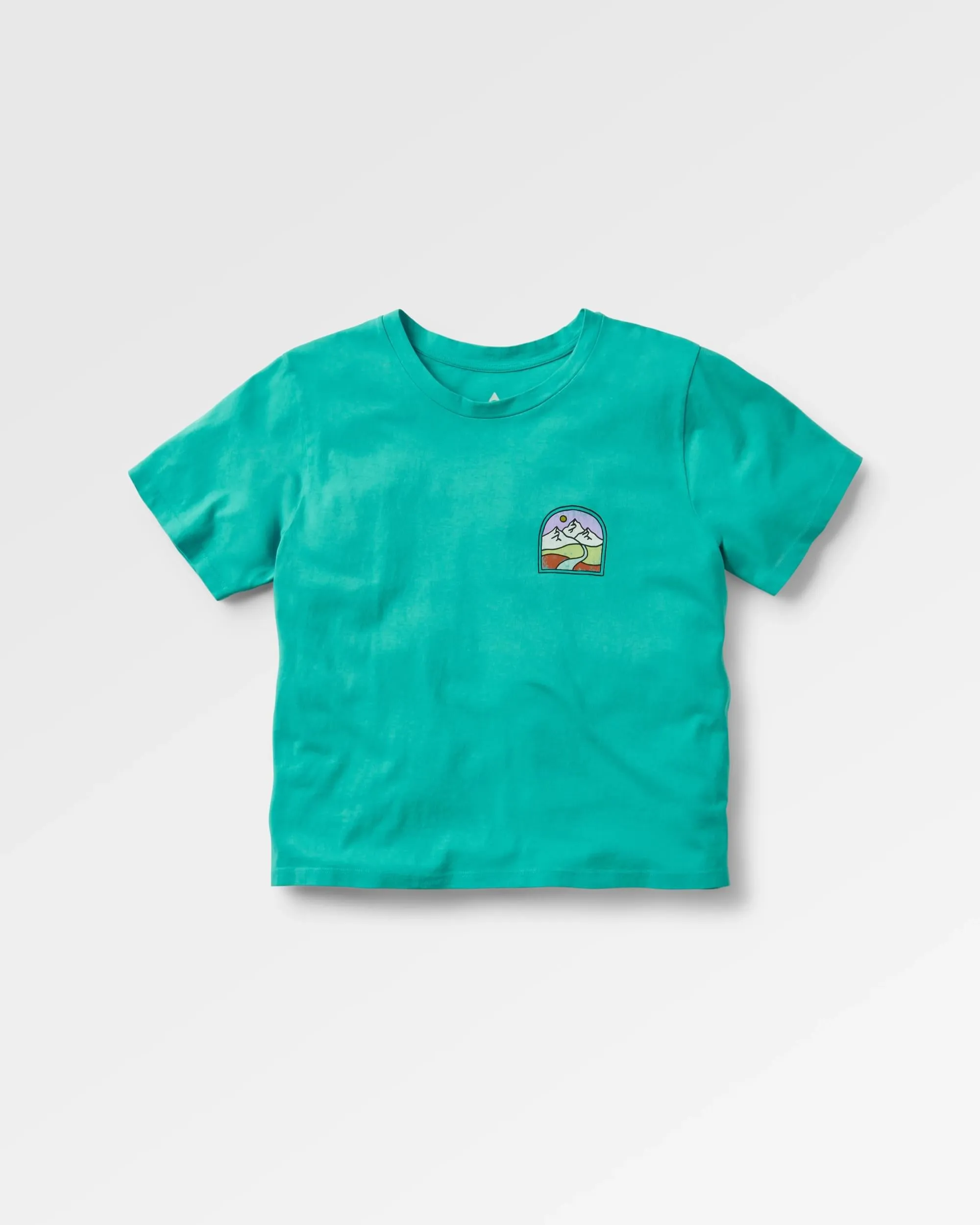 Friday Collective Recycled Cotton T-Shirt - Viridian Green