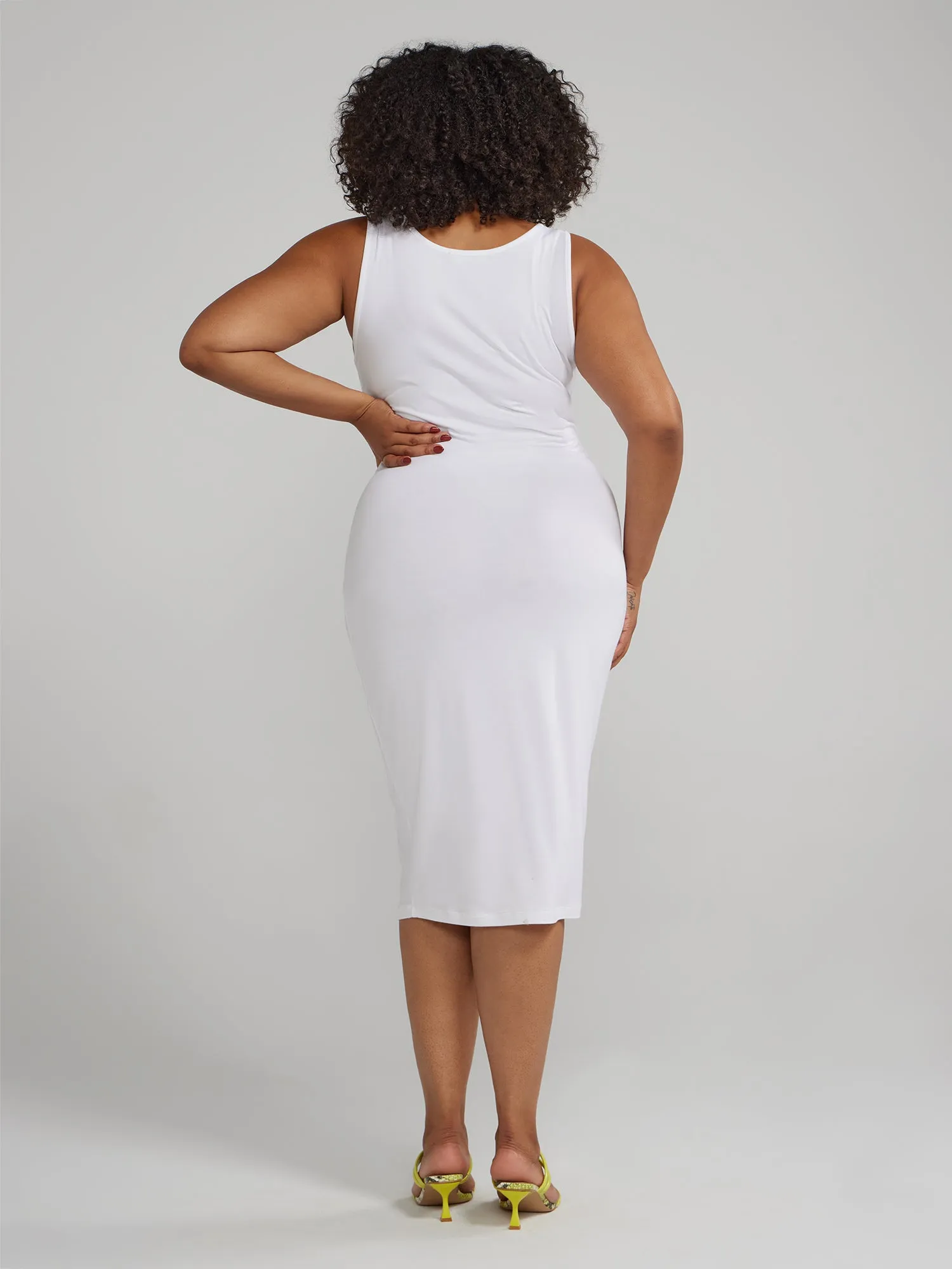 FTF Signature Sleeveless Everyday Midi Dress