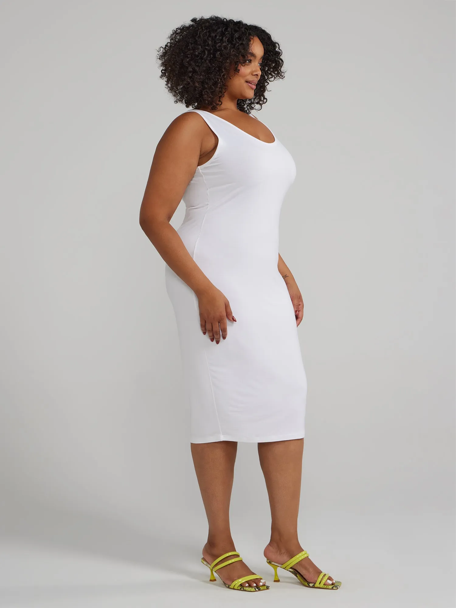 FTF Signature Sleeveless Everyday Midi Dress