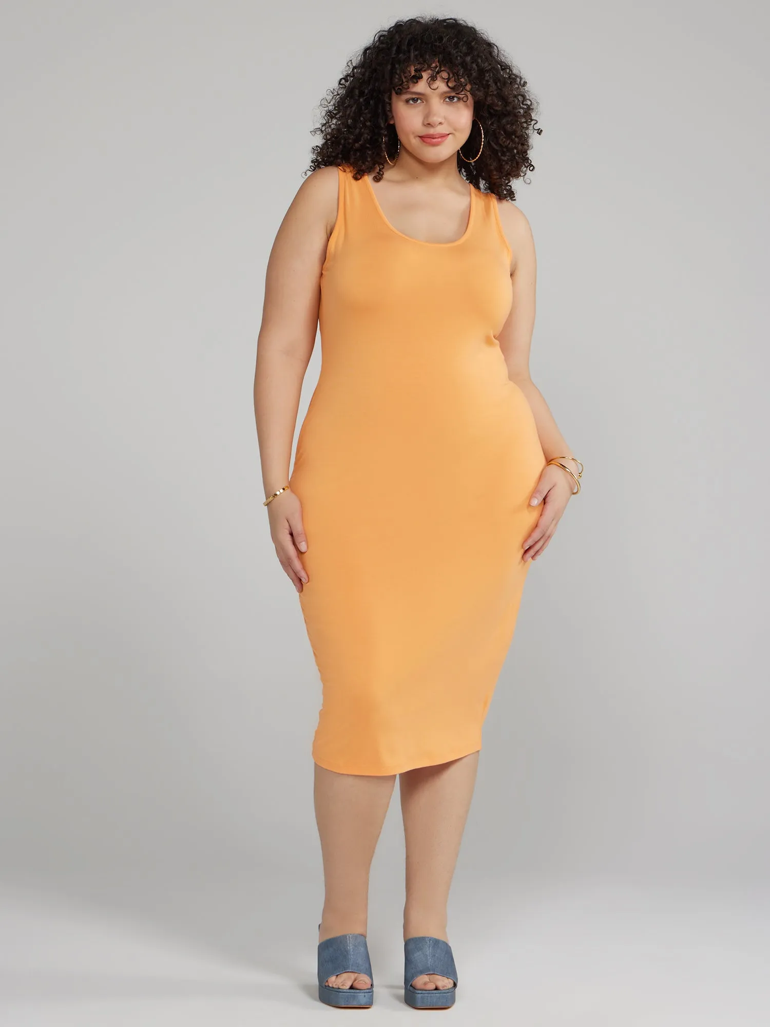 FTF Signature Sleeveless Everyday Midi Dress