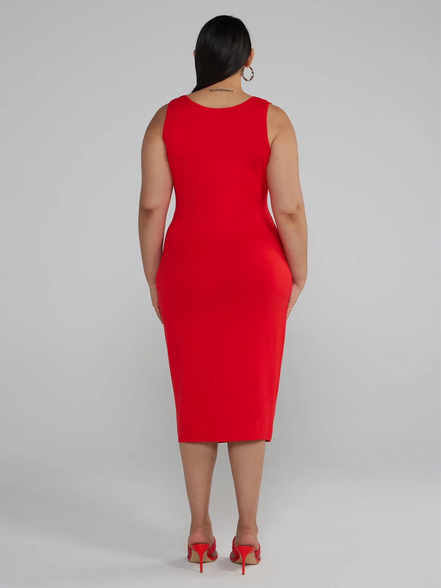 FTF Signature Sleeveless Everyday Midi Dress