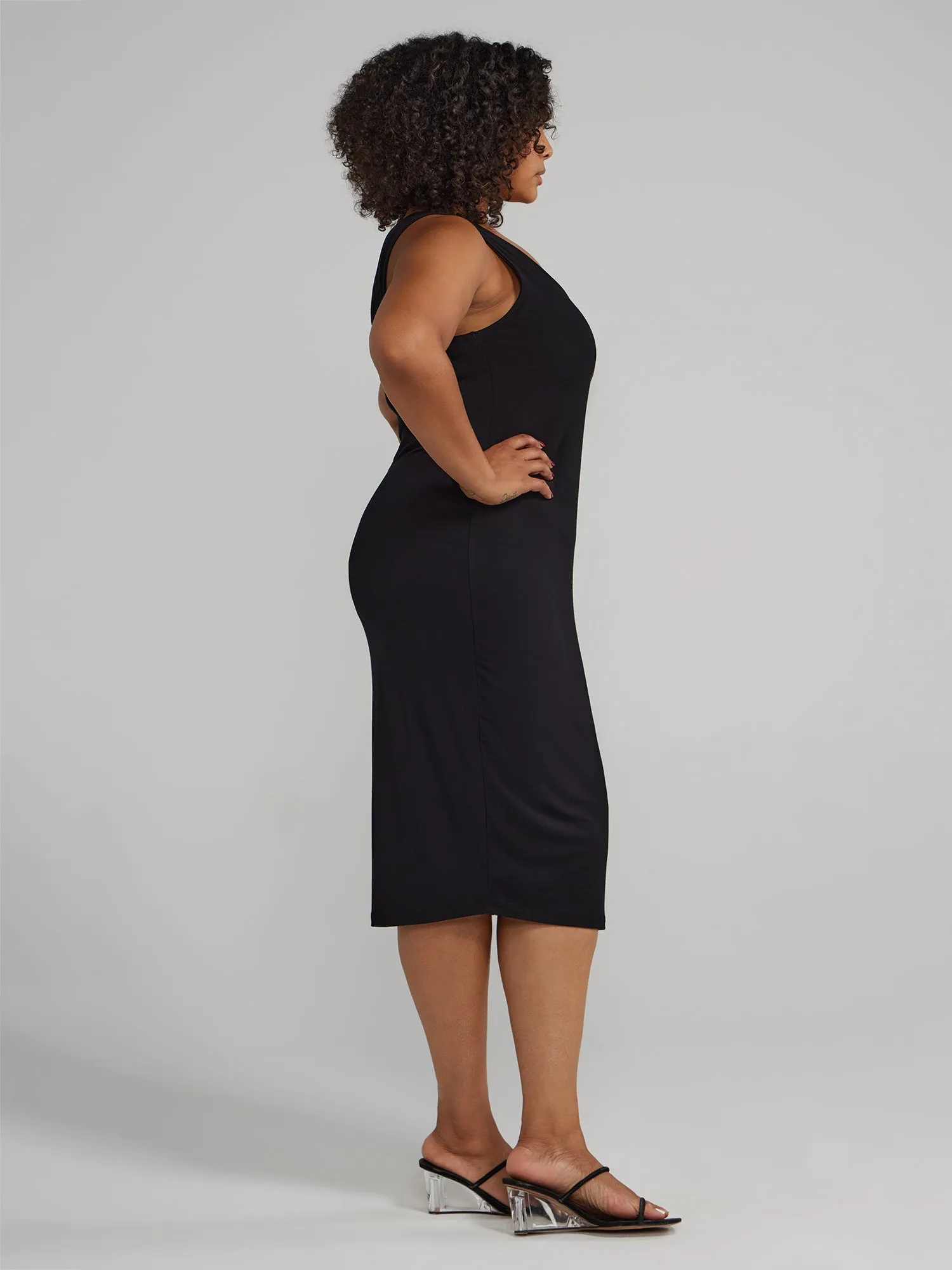 FTF Signature Sleeveless Everyday Midi Dress