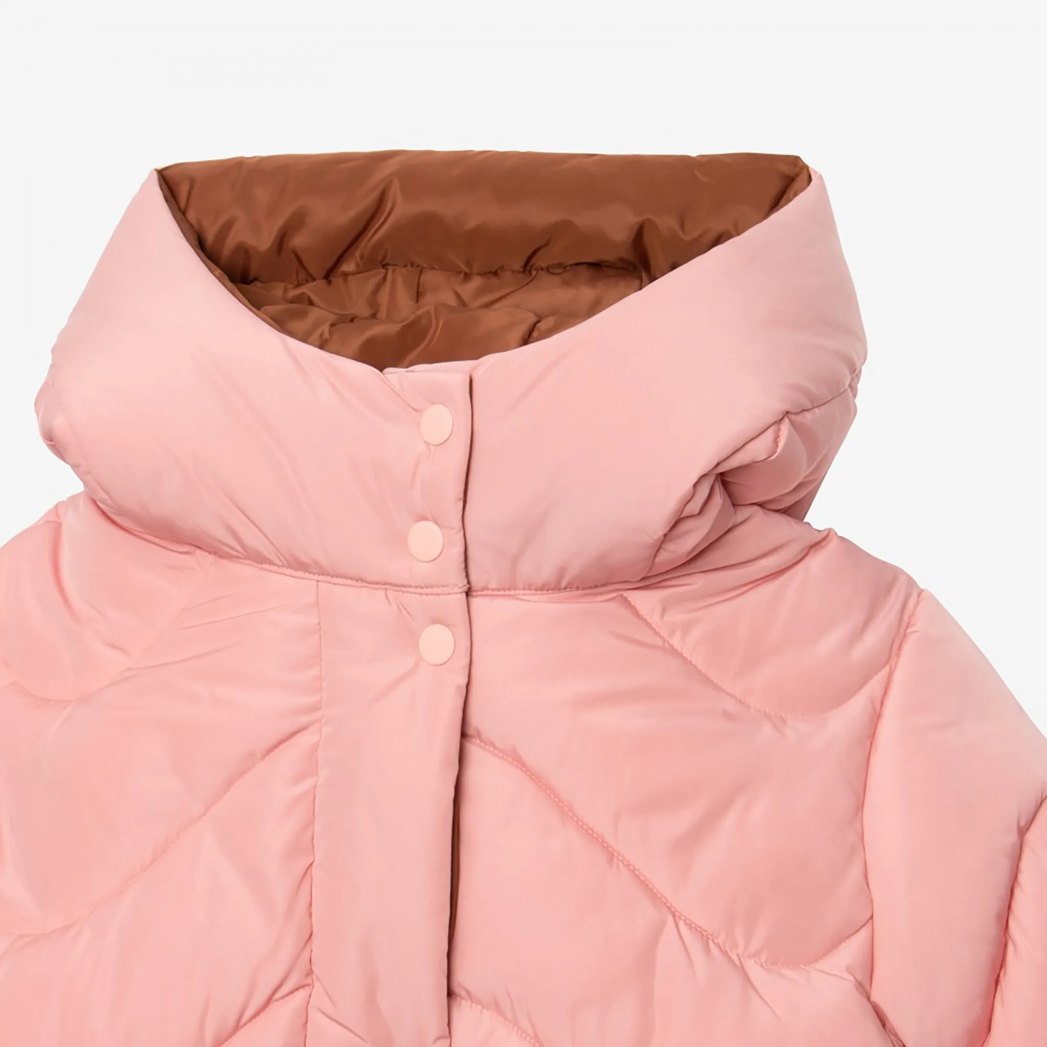 Girls' blush parka