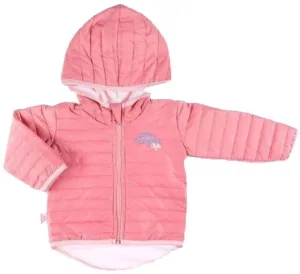 Girls Coral Color Block Jacket