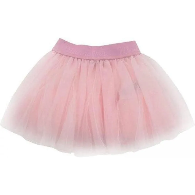 Girls Pink Tulle Skirt