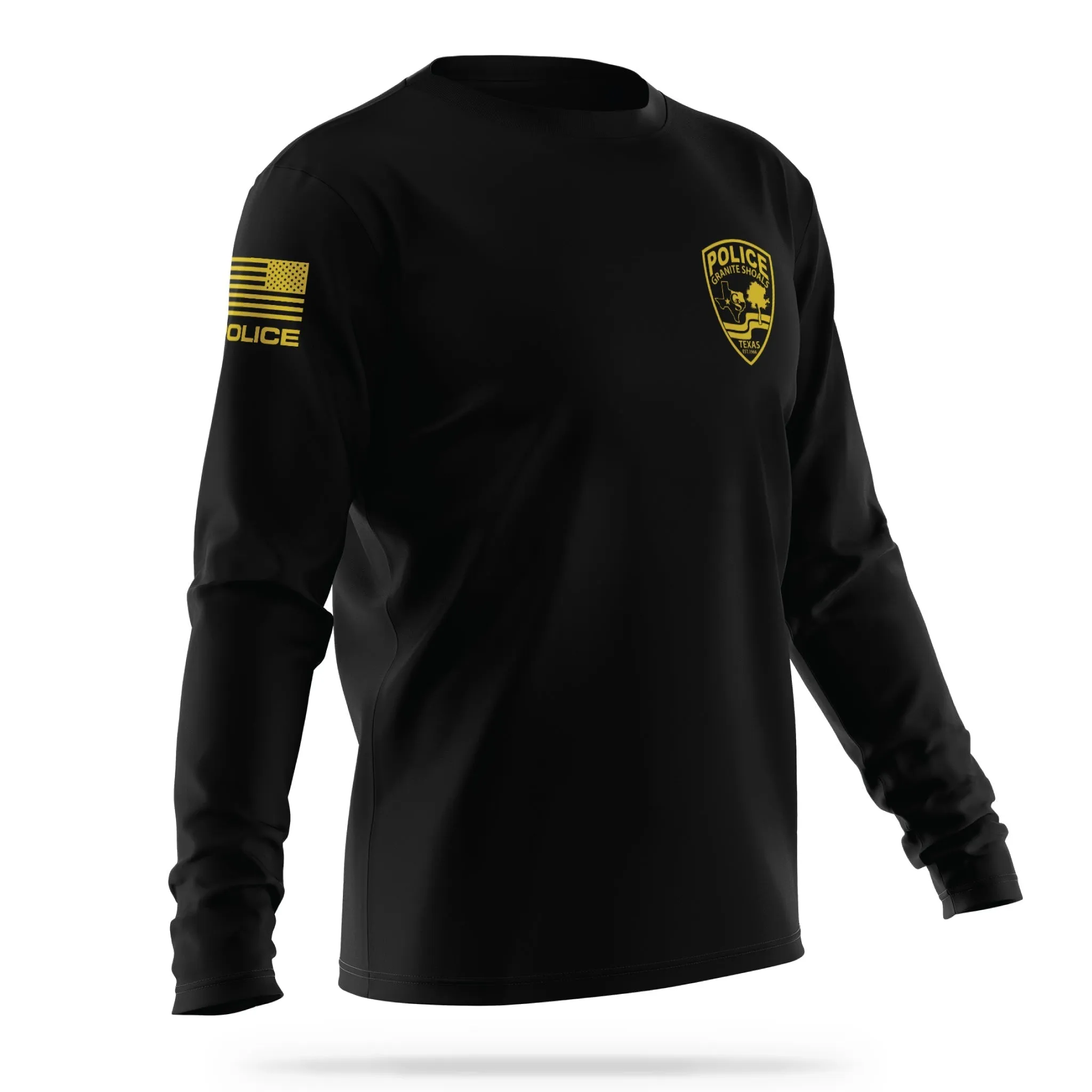 [GRANITE SHOALS PD] Utility Long Sleeve[BLK/GLD]