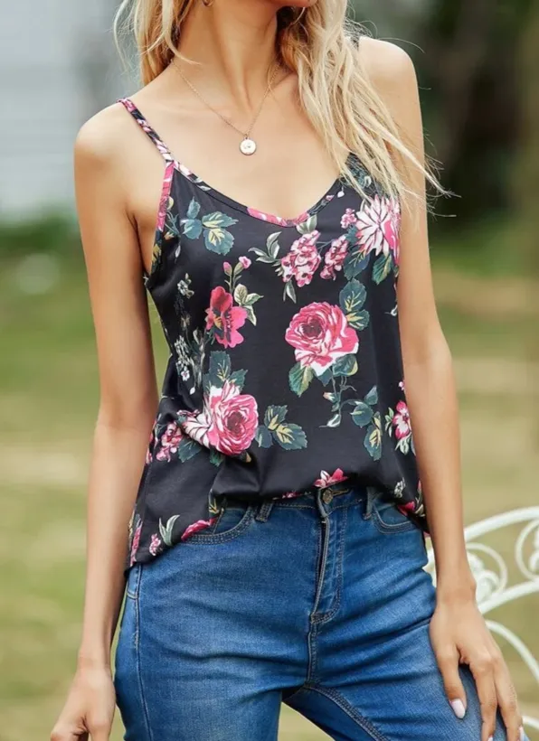 Grosio Floral Tank