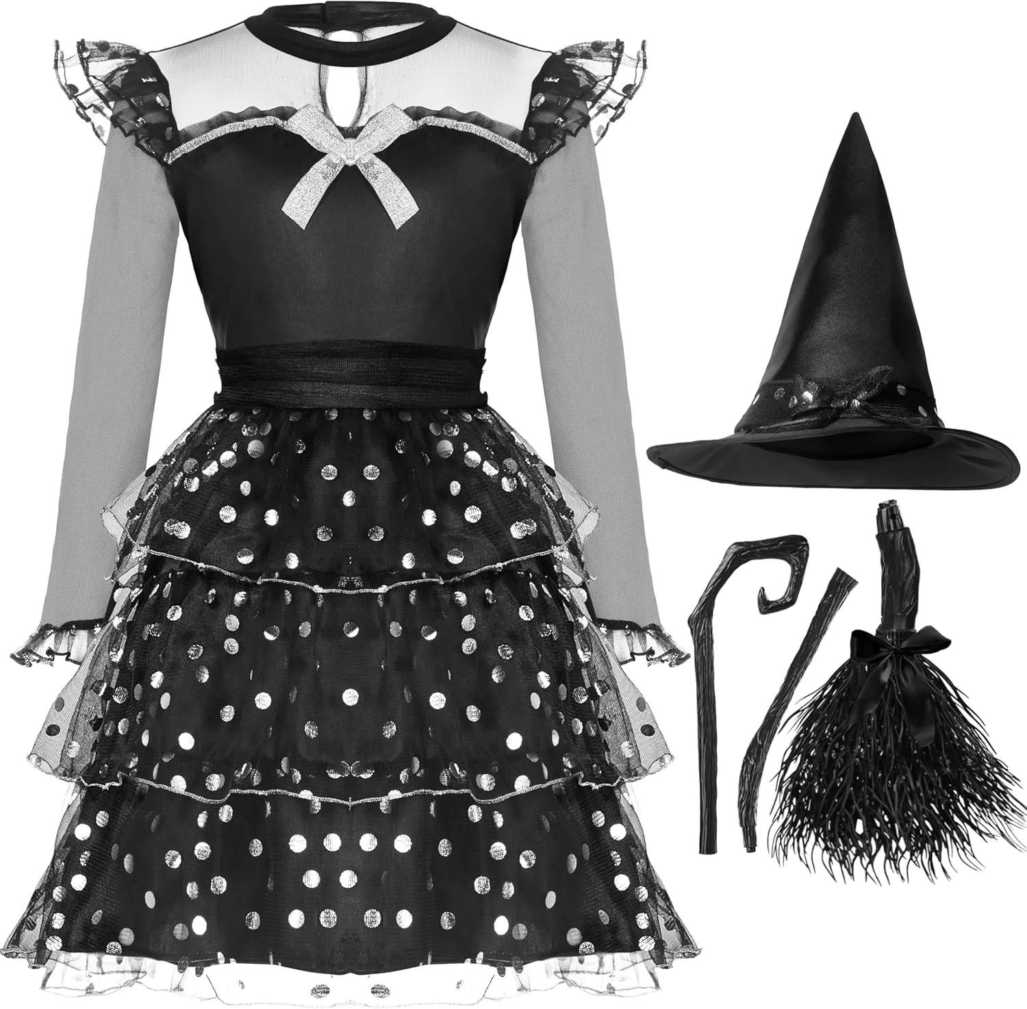 Halloween Kids Witch Costume