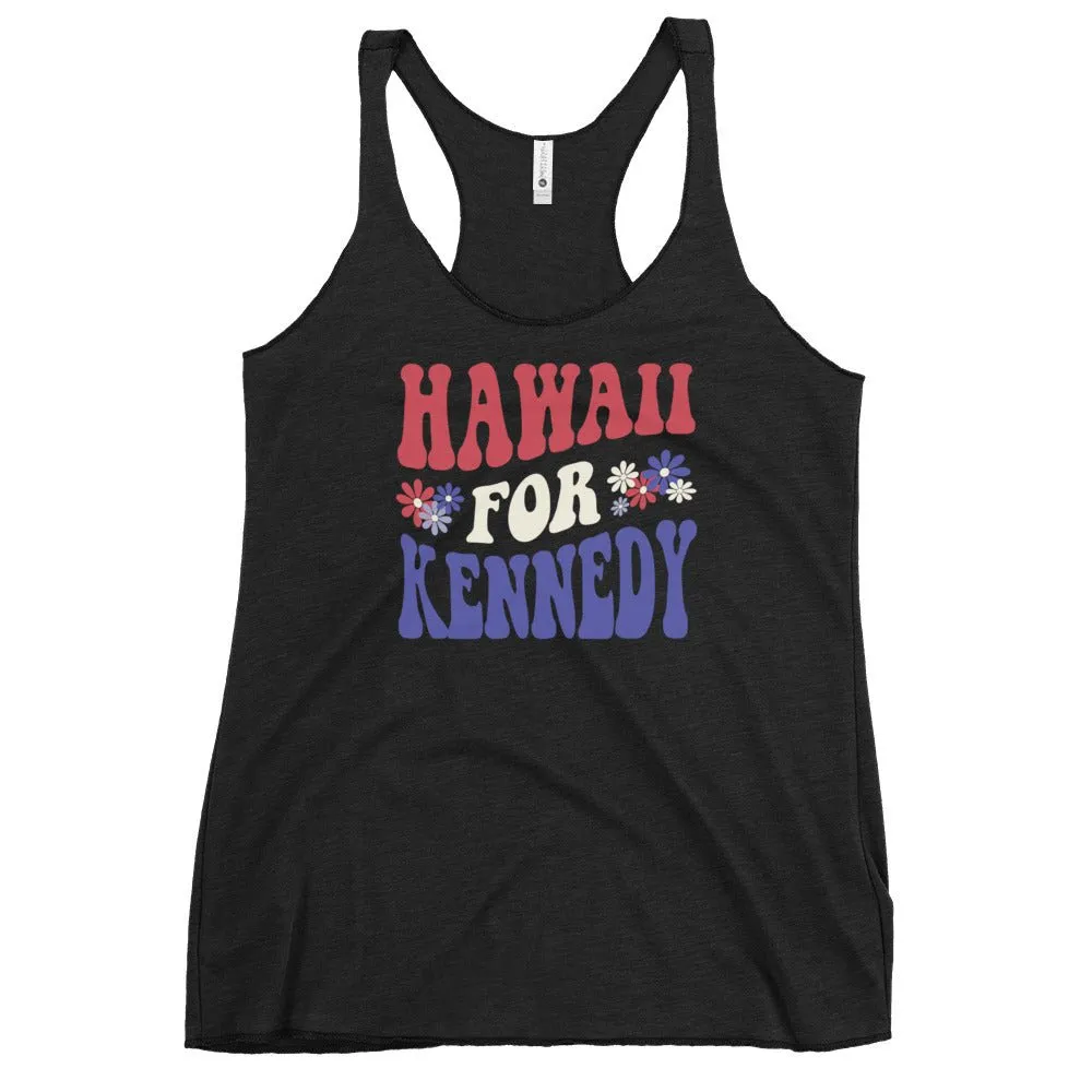 Hawaii for Kennedy Women's Racerback Tank