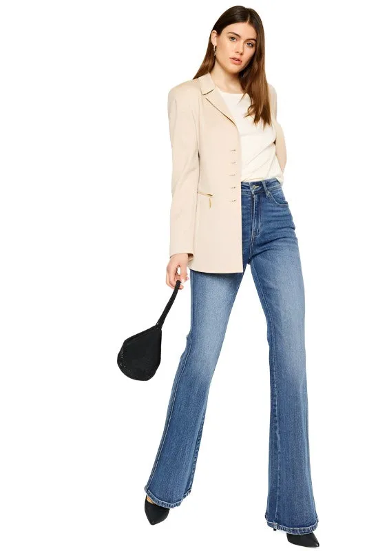 High Rise Flare Jeans