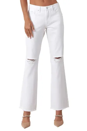 High Rise Slim Straight