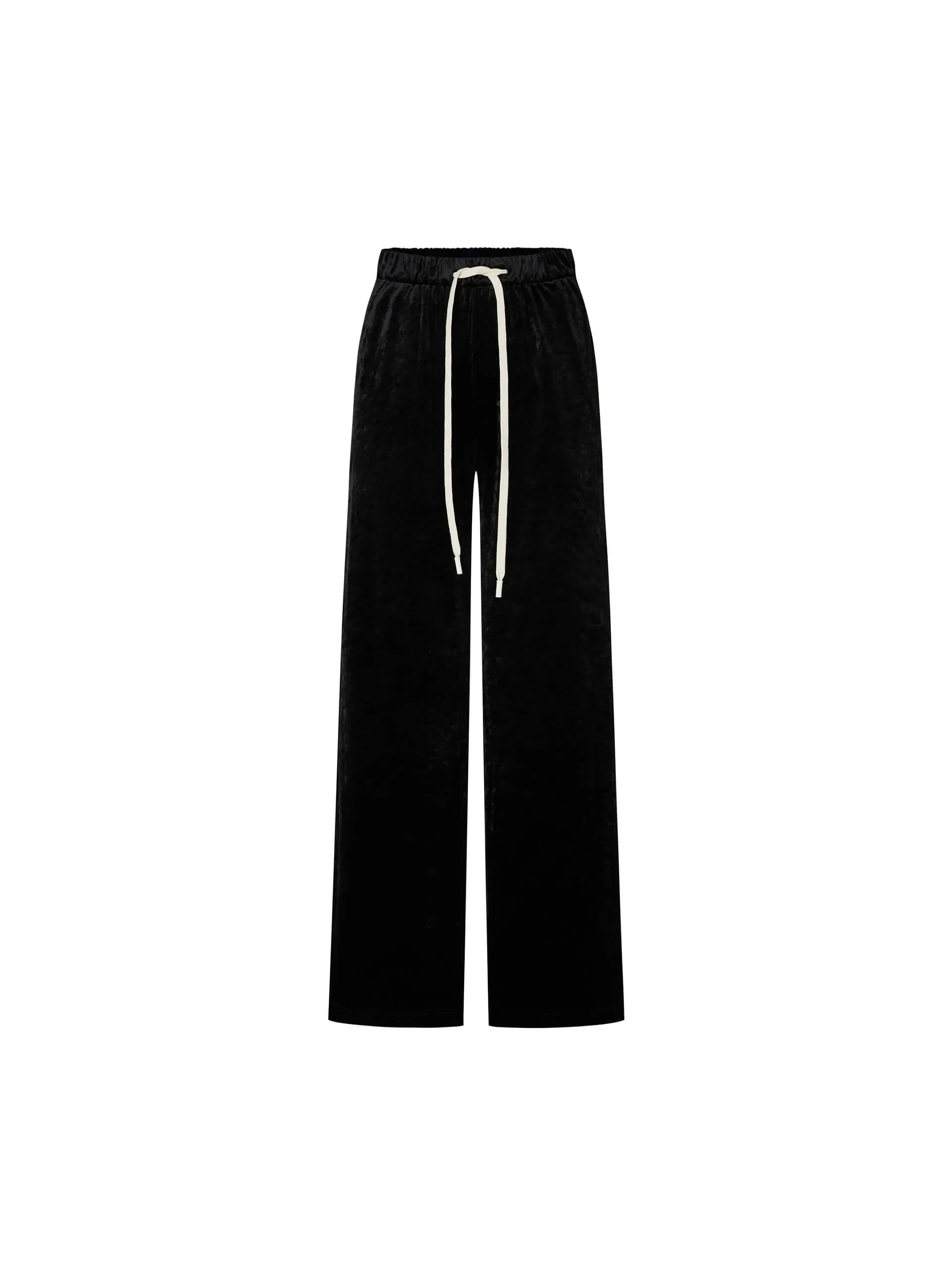 High Waist Drawstring Pants