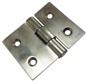 HINGE S/S HEAVY DUTY SHORT/LONG FLUSH