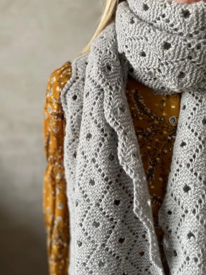 Hjerterum scarf by Önling, No 2 knitting kit