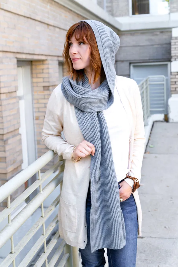 Hooded Long Scarf