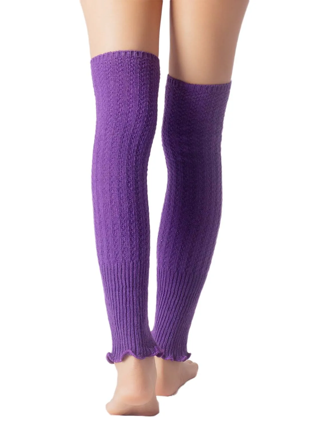 iB-iP Women's Ballet Dancer Running Aerobics Costume Stretch Leg Warmer