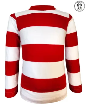 Infants/Toddlers/Kids Red & White Striped T-Shirt Costume