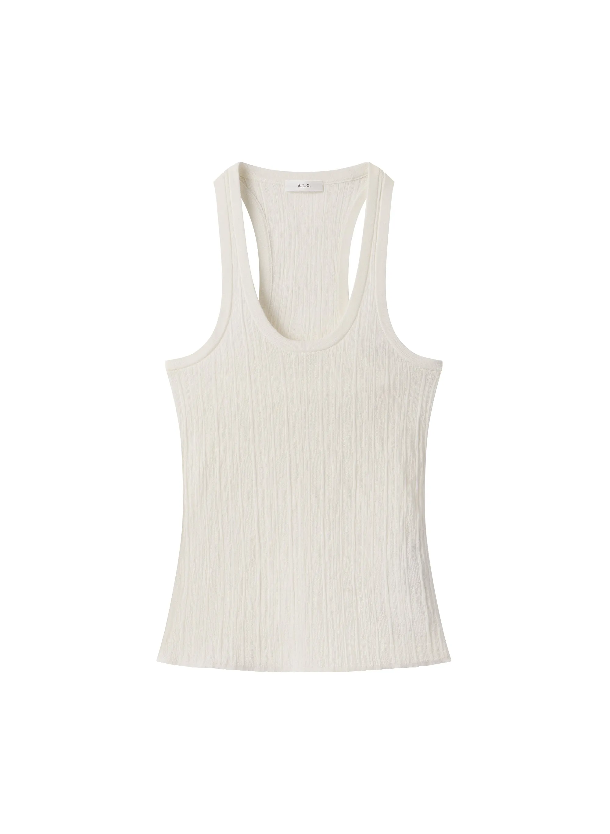 Iris Fine Cotton Knit Tank