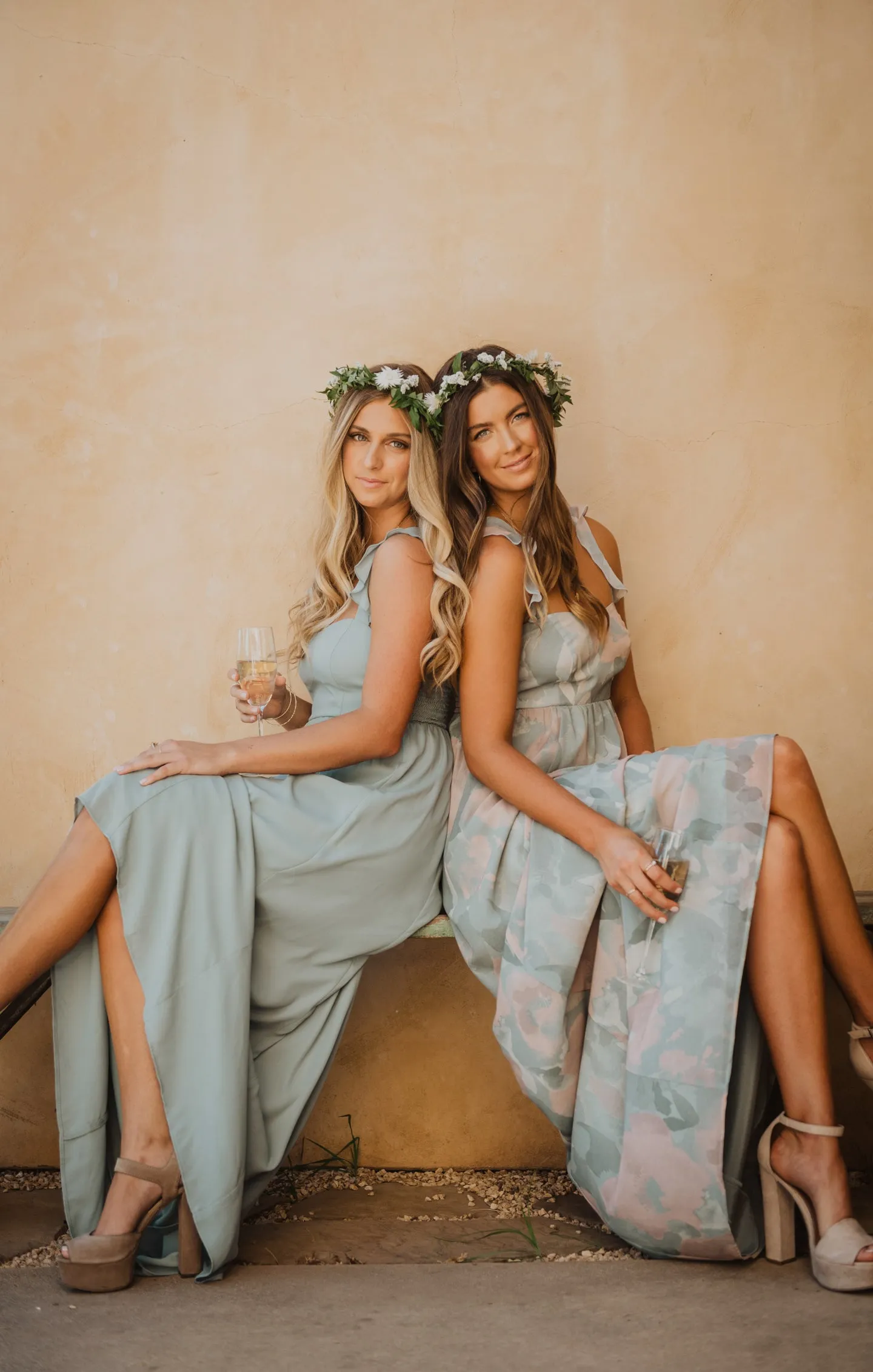 June Maxi Dress ~ Silver Sage Crisp