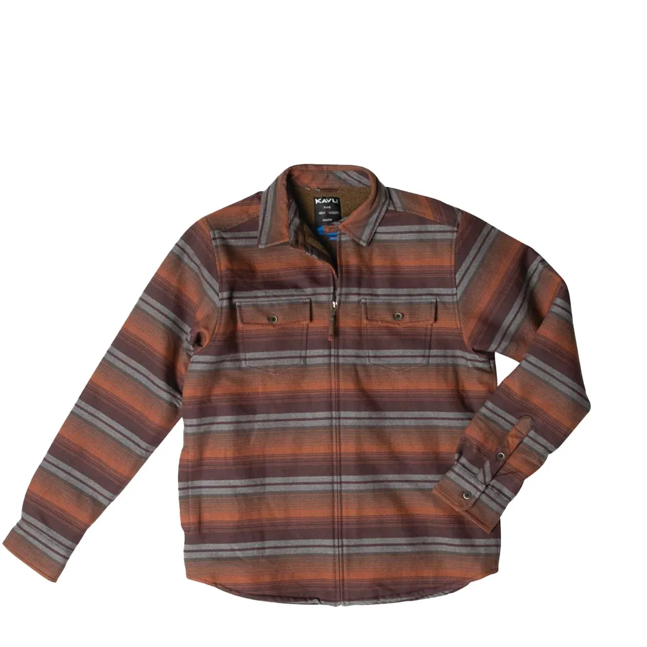 Kavu Eagle Pine Shirt Copper Hills Stripe