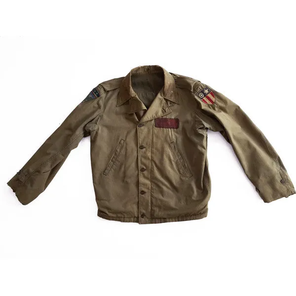 Leather Patched M41 CBI Flight Jacket