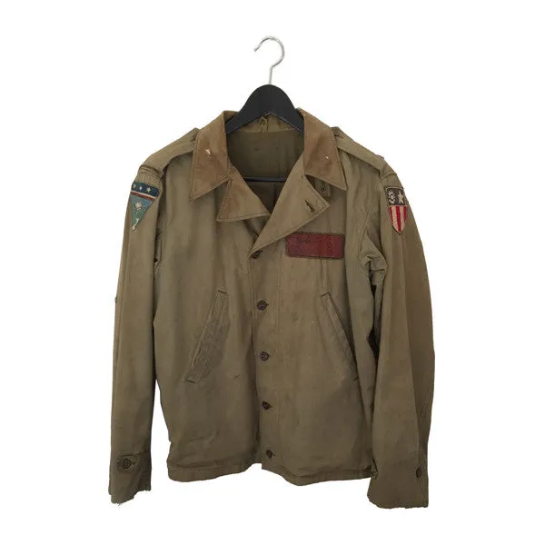 Leather Patched M41 CBI Flight Jacket