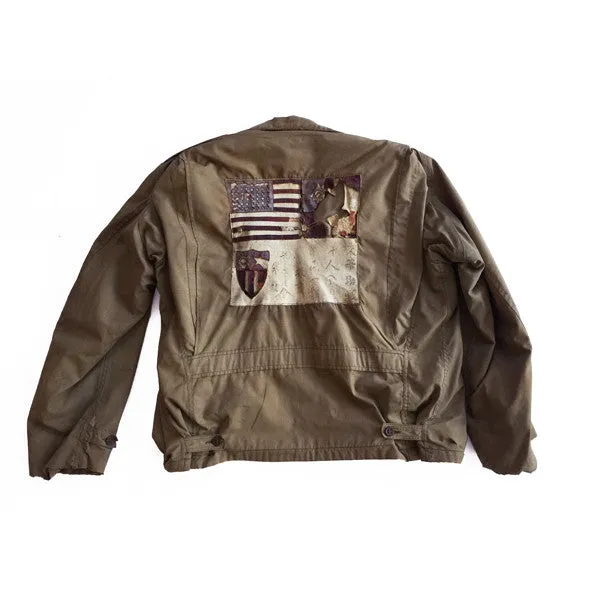 Leather Patched M41 CBI Flight Jacket