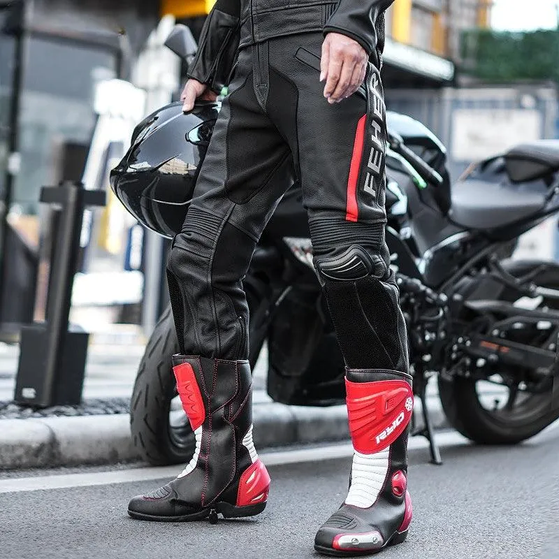 LEATHER RIDING PANTS PINO