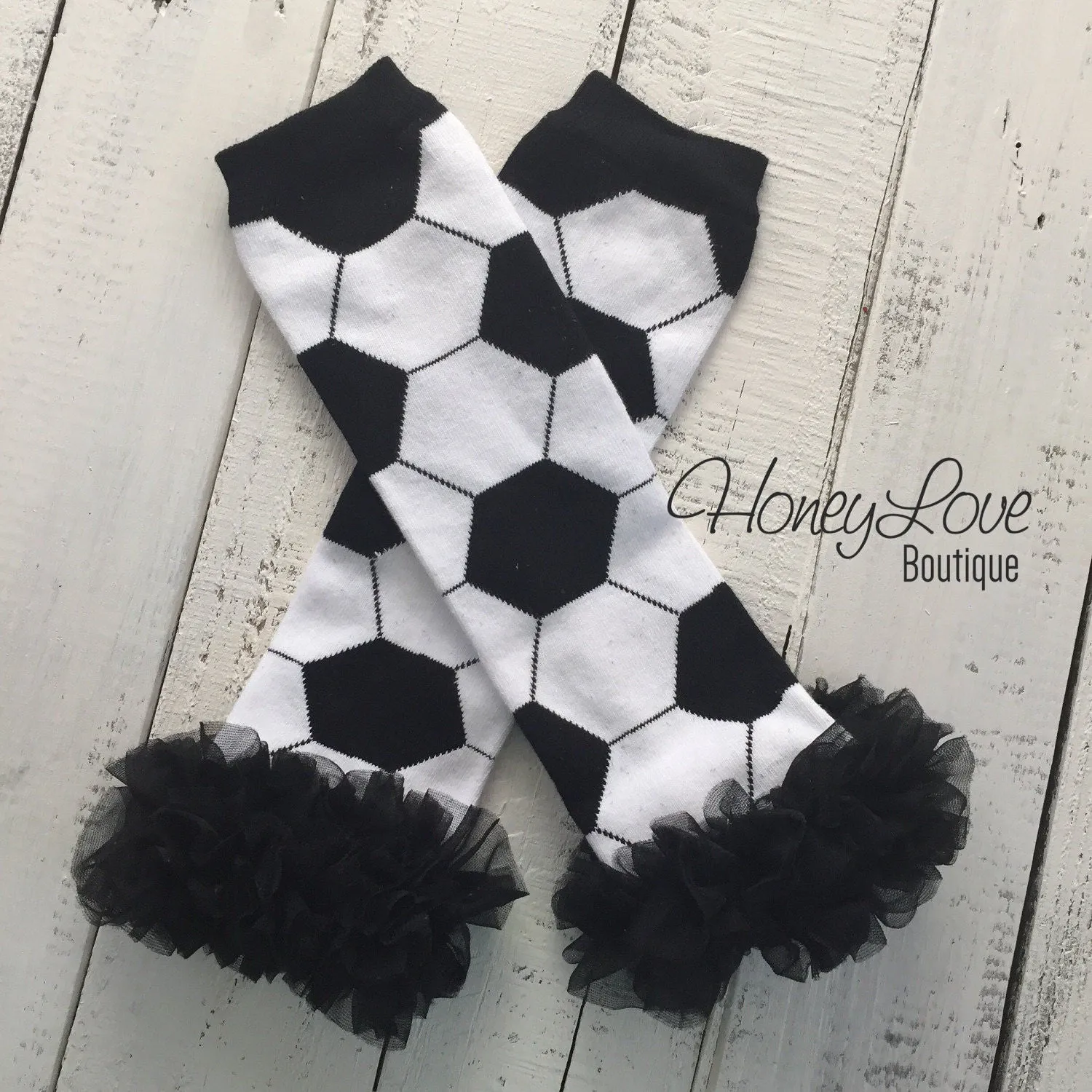 Leg Warmers - Soccer Ball