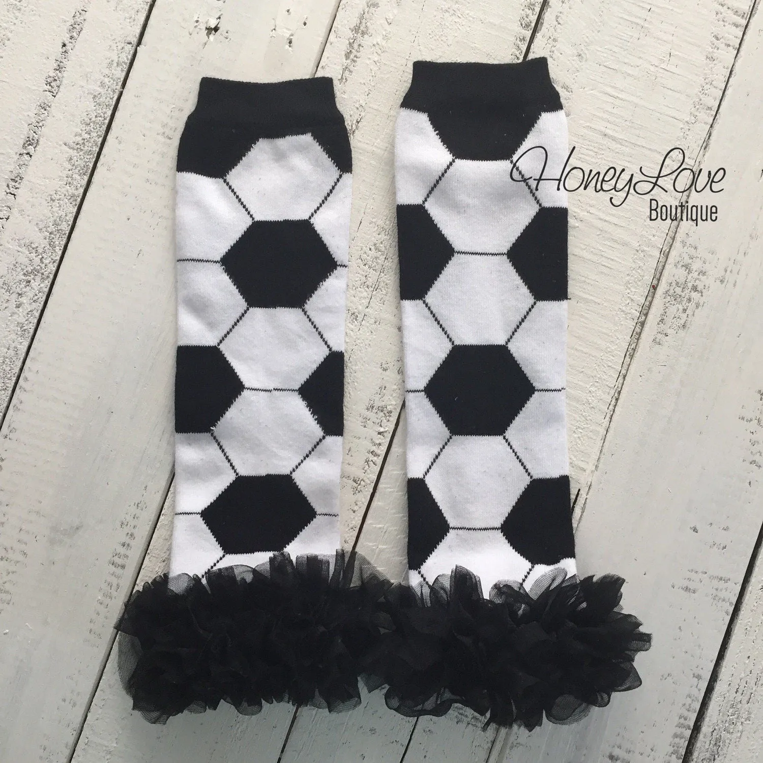 Leg Warmers - Soccer Ball