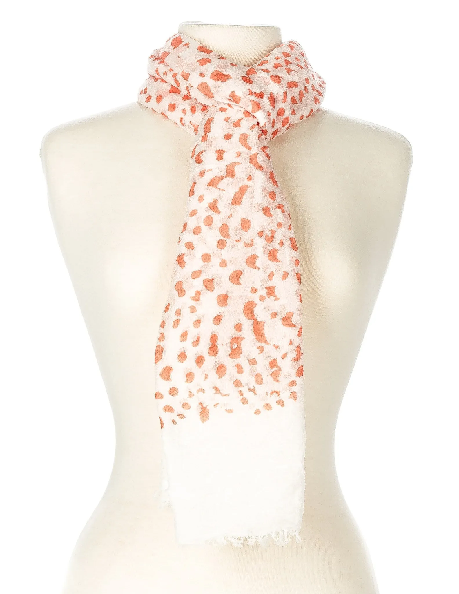 Leopard Print Spring Scarf