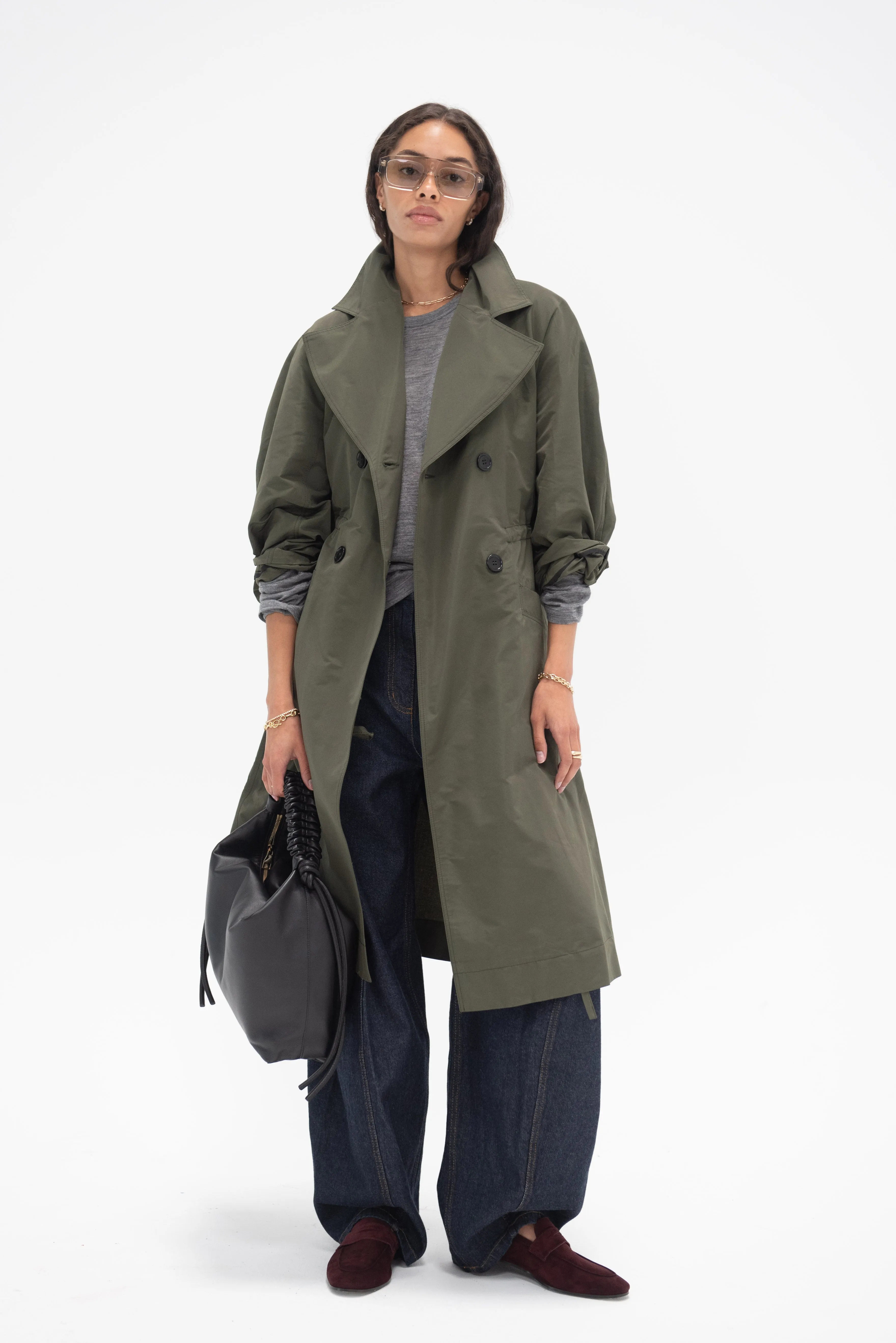 London Calling Trench, Military Green