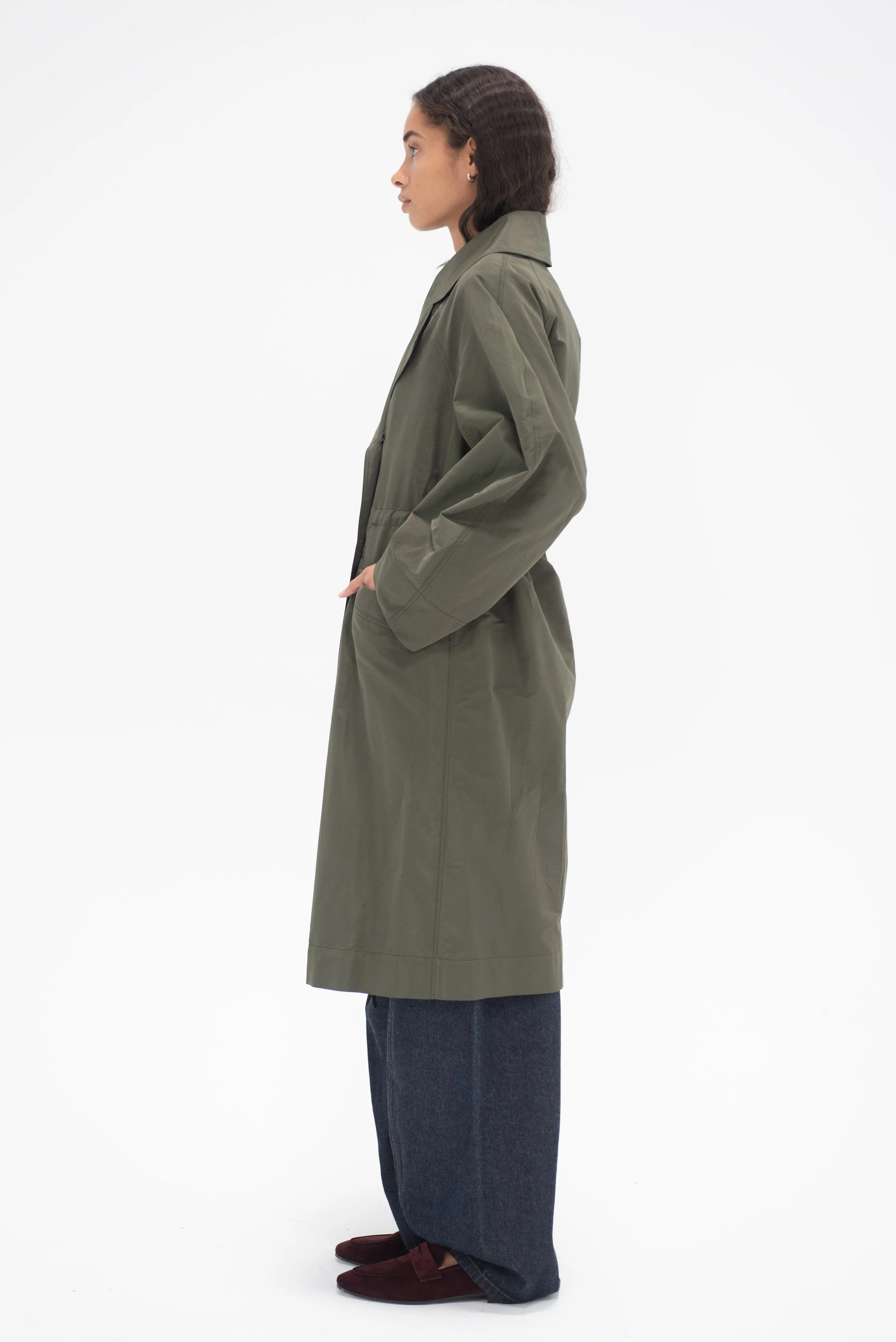 London Calling Trench, Military Green