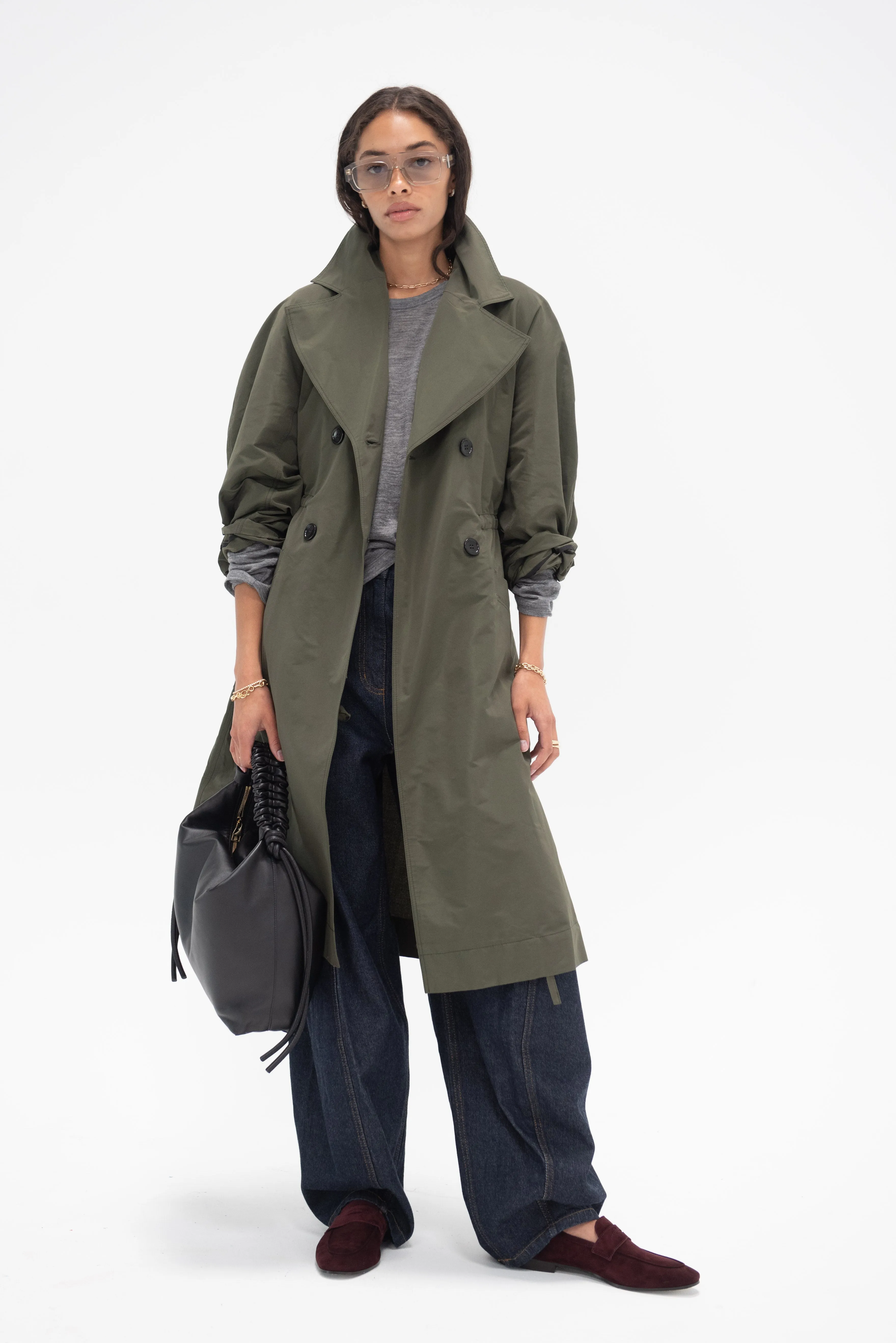 London Calling Trench, Military Green