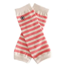 Malone Baby Legwarmers, Oatmeal Stripe